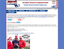 Tablet Screenshot of bostonbaseball.com